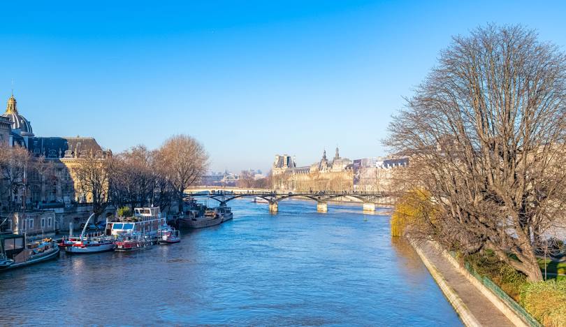 View of Paris from the Seine